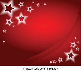 Red christmas background / card
