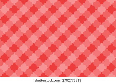 roter Weihnachtshintergrund, karierter Hintergrund