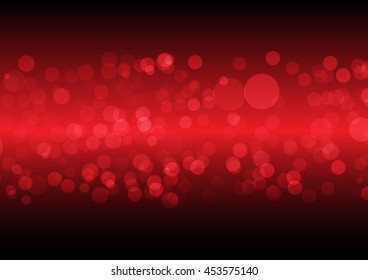 Red christmas background vector illustration