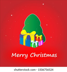 Red Christmas  and background for you 