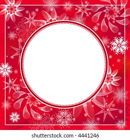 red christmas background,vector illustration