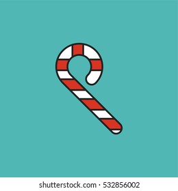 Red christmas candy