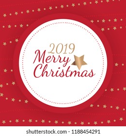 Red Christmas card