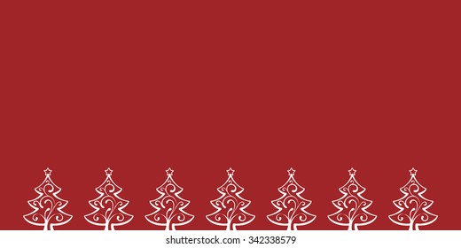 Red Christmas Card