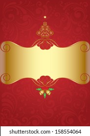 Red Christmas design