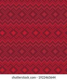 Fondo del patrón de la feria navideña roja para textiles de moda, ropa de cama y gráficos