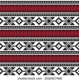 Fondo del patrón de la feria navideña roja para textiles de moda, ropa de cama y gráficos