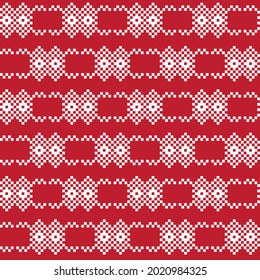 Fondo del patrón de la feria navideña roja para textiles de moda, ropa de cama y gráficos