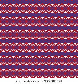 Fondo del patrón de la feria navideña roja para textiles de moda, ropa de cama y gráficos