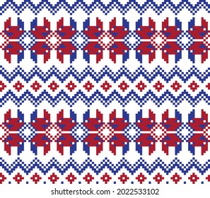 Weihnachtsmesse auf einfarbigem Hintergrund für Modetextilien, Strickwaren und Grafiken