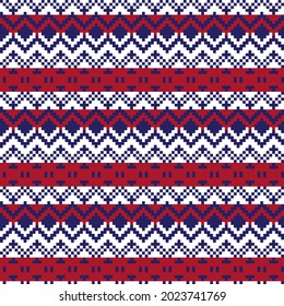 Fondo del patrón de la feria navideña roja para textiles de moda, ropa de cama y gráficos