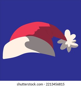 red christmas hat with bubo
