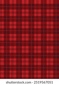 Vermelho Natal Xadrez Tartan Flanel Padrão Papel de Parede Fundo Fundo Decorativo