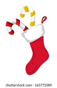 Red Christmas stocking