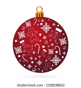 red christmas toy