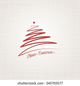 Red Christmas Tree