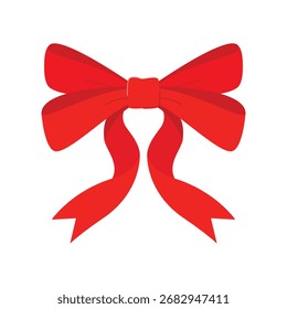 Elemento de desenho vermelho do arco de Natal