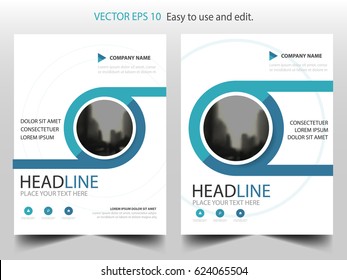 Red circle annual report Brochure design template vector. Business Flyers infographic magazine poster.Abstract layout template ,Book Cover presentation portfolio.