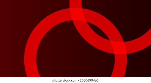 Red circle background, red abstract circle background, vector eps10 