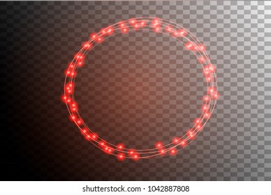  red circle background .Futuristic wallpaper