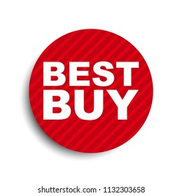 red circle banner element best buy