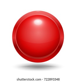 Red circle banner vector illustration for sale banner promotion.