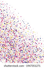 Red Circle Christmas Background. Explosion Triangle Isolated. Pink Object Square Illustration. Blue Design Round.