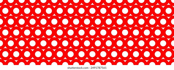 Red circle dots sun pattern. Diversity human people multicultural concept.	