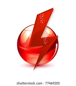 red circle energy