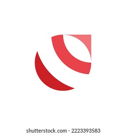 abstraktes Logo des Rotkreises