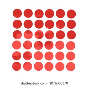 Red circle gradient set with modern abstract backgrounds. Color fluid covers for calendar, brochure, invitation, cards. Template with round gradient set for screens and mobile app.