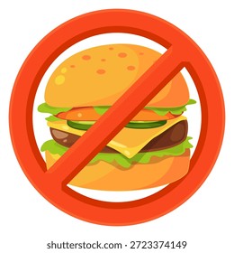 Un círculo rojo con un Iniciar sesión sin hamburguesas en el medio