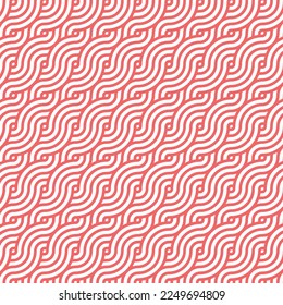 Red circle overlaps the background ripple pattern