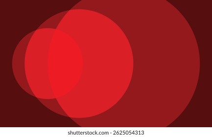 Red Circle Radial layer background. Overlay template.