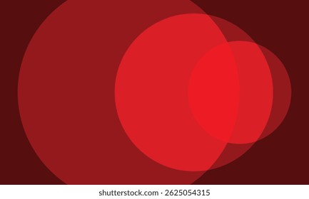 Red Circle Radial layer background. Overlay template.