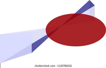 Red circle squares