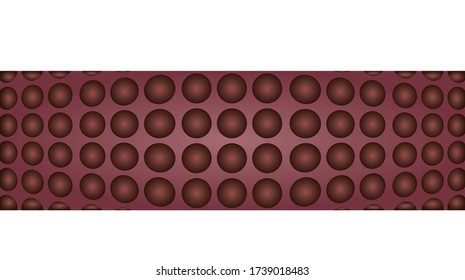 Red circles background. vector illustration