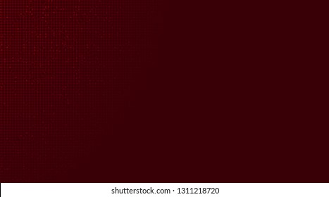 Red Circuit Microchip Technology on Future Background,Hi-tech Digital and Speed Concept design,Free Space For text in put,Vector illustration.