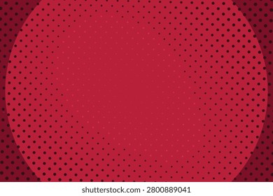 Red circular halftone pattern with dot grid texture dotgrid