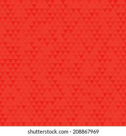 Red clean triangle background pattern