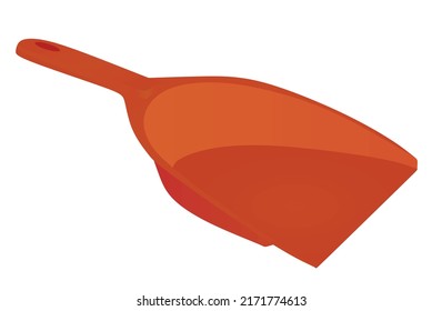 Papel de limpieza rojo. ilustración vectorial