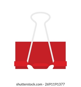 red clip board cartoon element