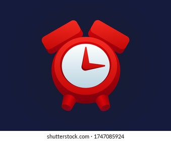 Red Clock, Icon Game Gui 