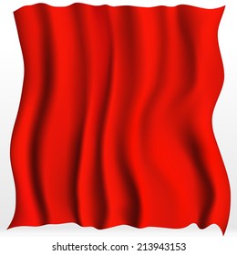 Red Cloth Background