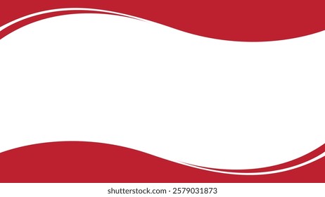 Red color abstract background design with water wave style, abstract background