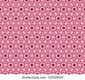red color. Abstract floral seamless pattern. Vector. Texture for holiday cards, Valentines day, wedding invitations
