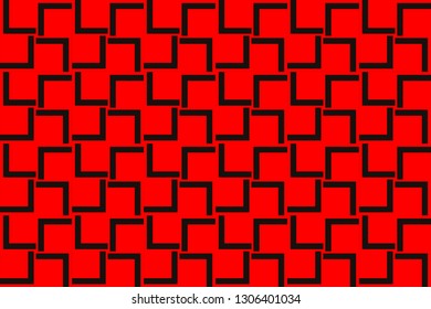 Red color. abstract seamless geometric pattern. for wallpapers, web page background, surface textures, Image for advertising booklets, banners. Vector illustration