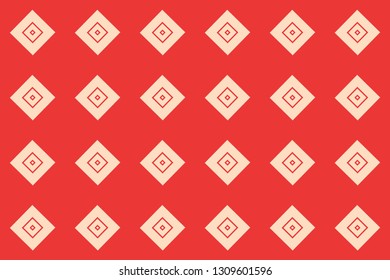 Red color. abstract seamless geometric pattern. for wallpapers, web page background, surface textures, Image for advertising booklets, banners. Vector illustration