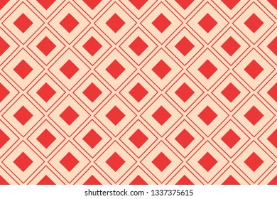Red color. abstract seamless geometric pattern. for wallpapers, web page background, surface textures, Image for advertising booklets, banners. Vector illustration
