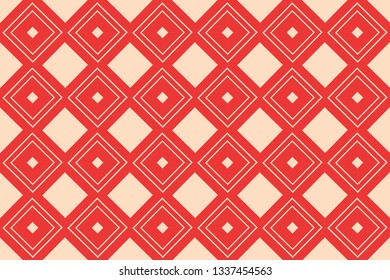 Red color. abstract seamless geometric pattern. for wallpapers, web page background, surface textures, Image for advertising booklets, banners. Vector illustration